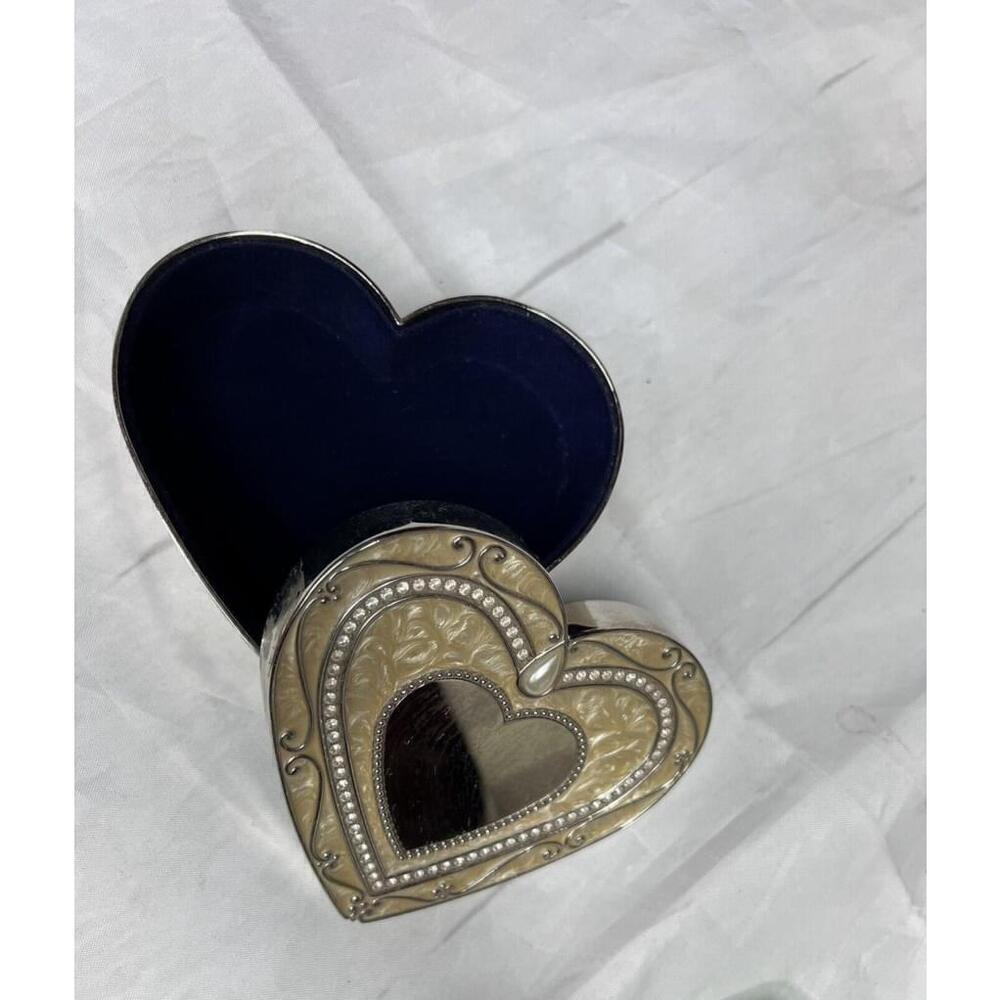 Things Remembered Featuring Swarovski Crystal Heart Box Trinket Jewelry Box